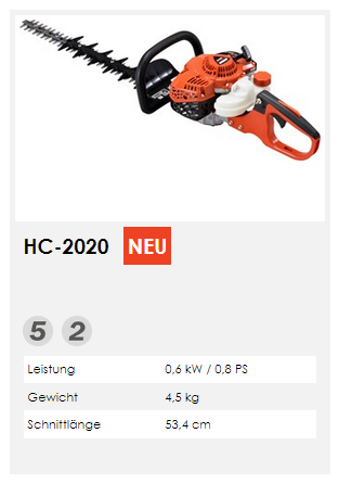 Heckenschere Echo HC-2020