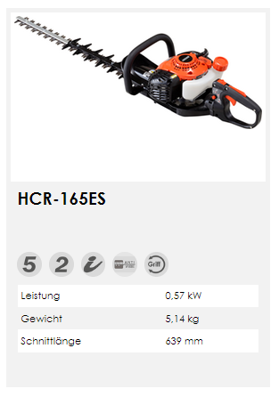 Heckenschere Echo HCR-165ES